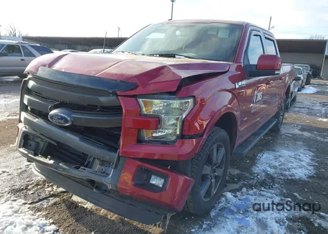 2015 Ford F-150 Lariat z USA, uszkodzony, nr VIN 1FTEW1EG7FFC89576